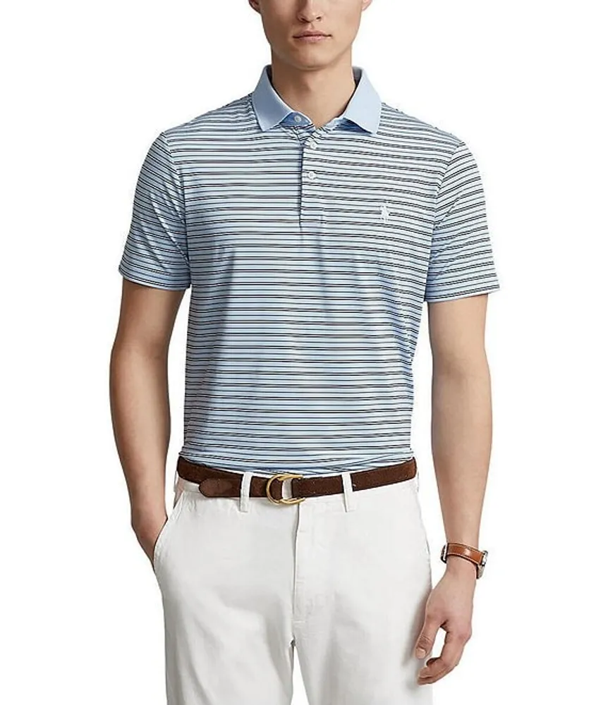 Ralph lauren multi stripe shirt clearance