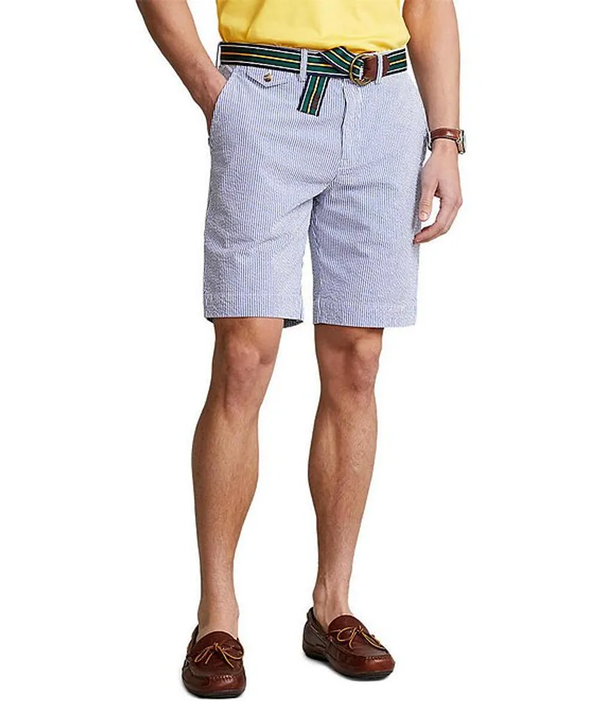 Ralph lauren hot sale seersucker shorts