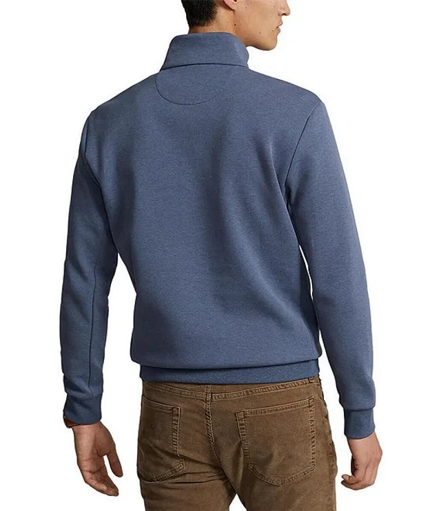 Polo ralph lauren hotsell double knit mockneck pullover