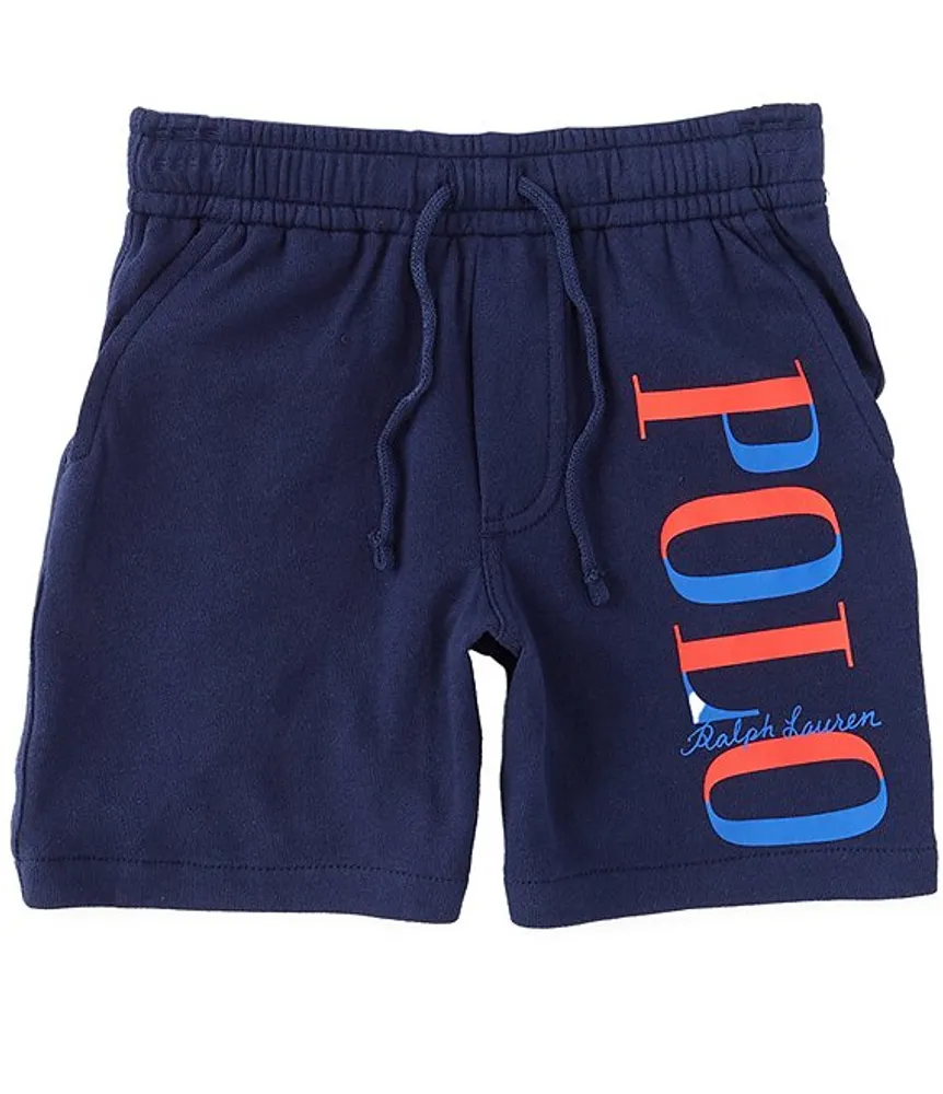 Polo Ralph Lauren Little Boys 2T 7 Logo Spa Terry Pull On Shorts