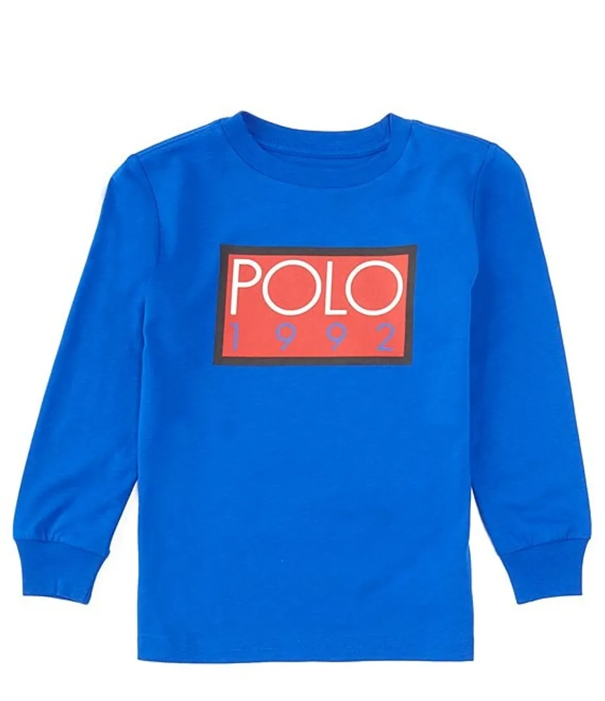 Polo Ralph Lauren Little Boys 2T-7 Long Sleeve 1992 Jersey T-Shirt