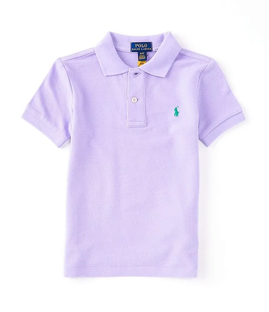 Polo Ralph Lauren Little Boys 2T 7 Short Sleeve Mesh Shirt