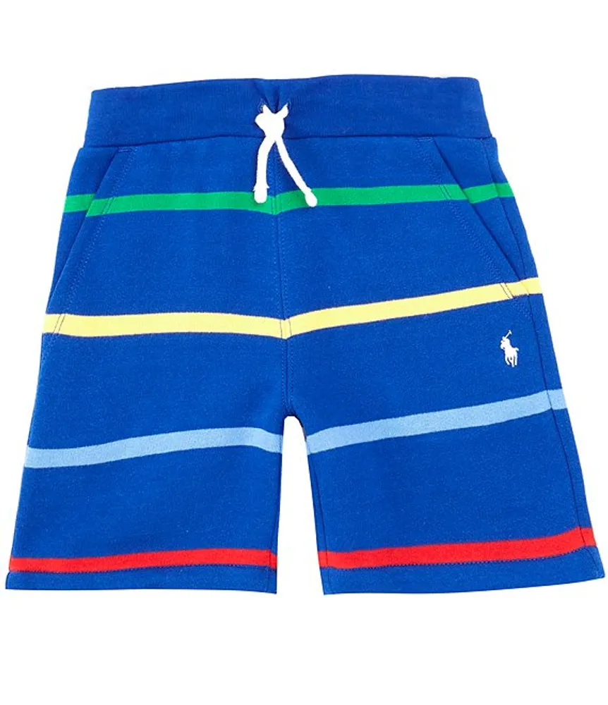 Fleece polo shorts top