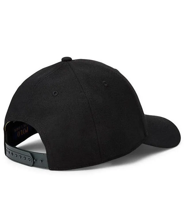 White and on sale black polo hat