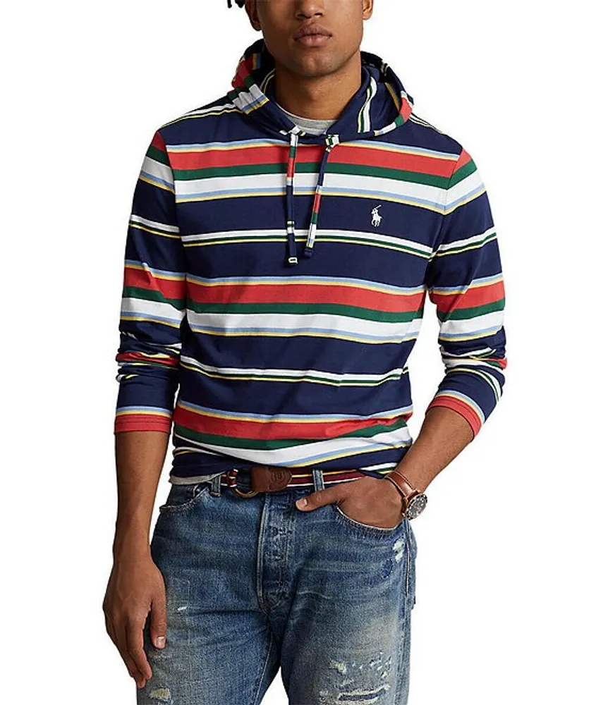 Long sleeve hoodie discount polo ralph lauren