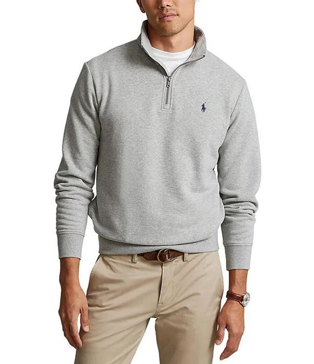 Polo fleece sales half zip