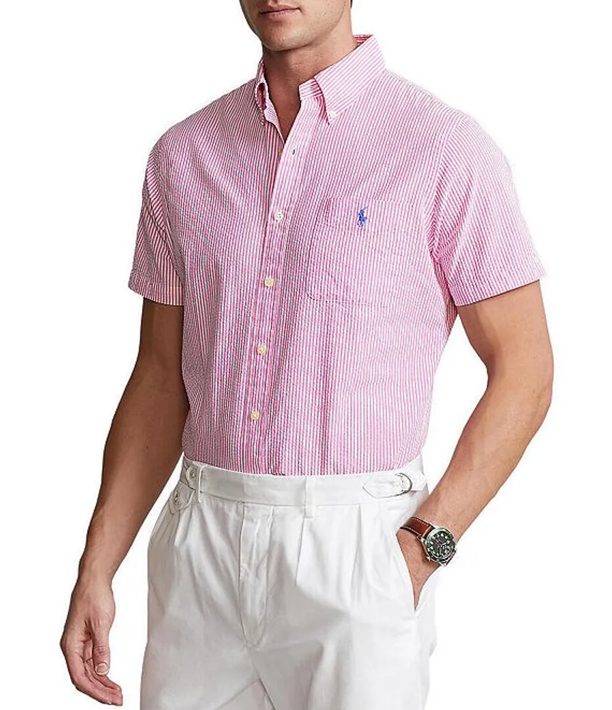 Polo Ralph Lauren RL Prepster Classic-Fit Seersucker Short-Sleeve