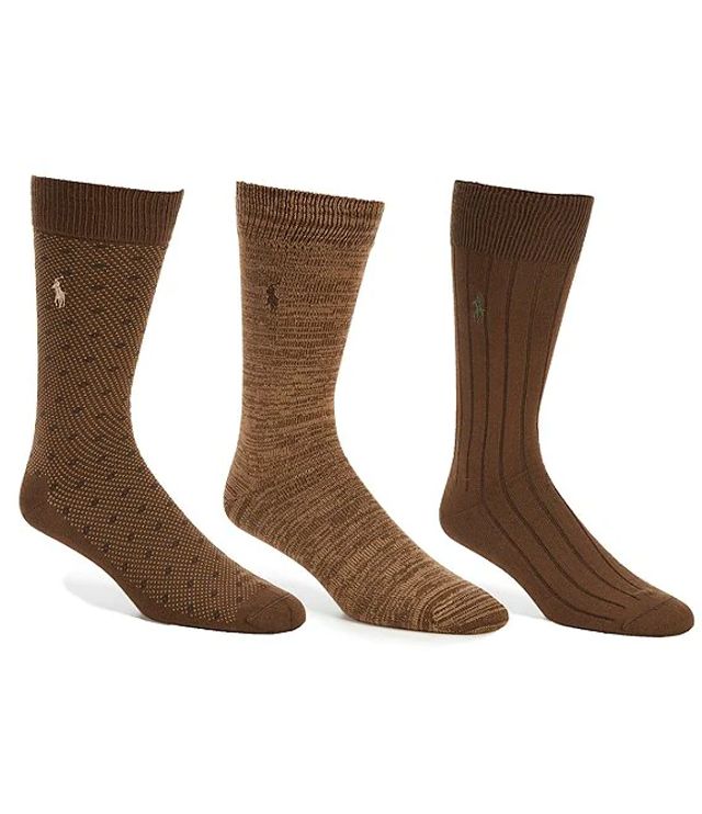 Brown polo outlet socks