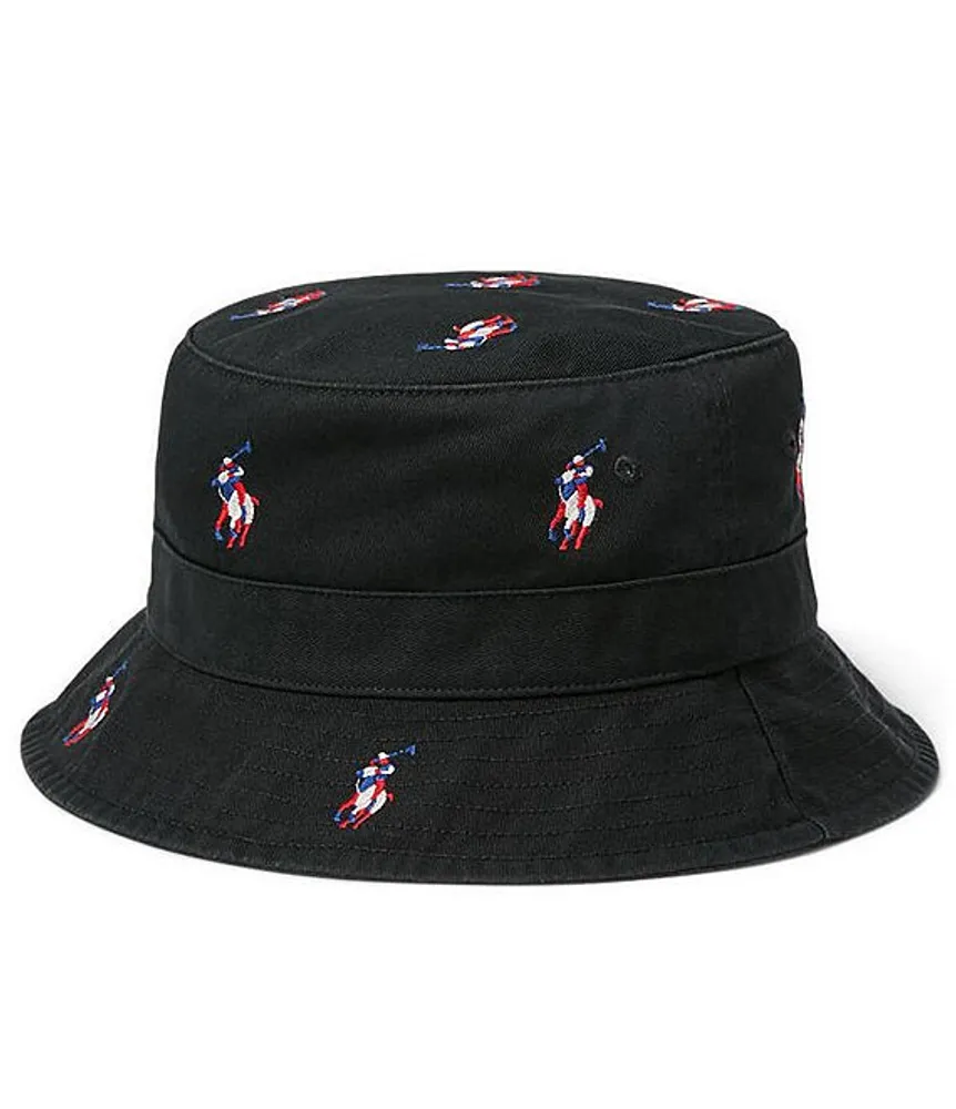 Polo Ralph Lauren Tricolor Pony Twill Bucket Hat CoolSprings