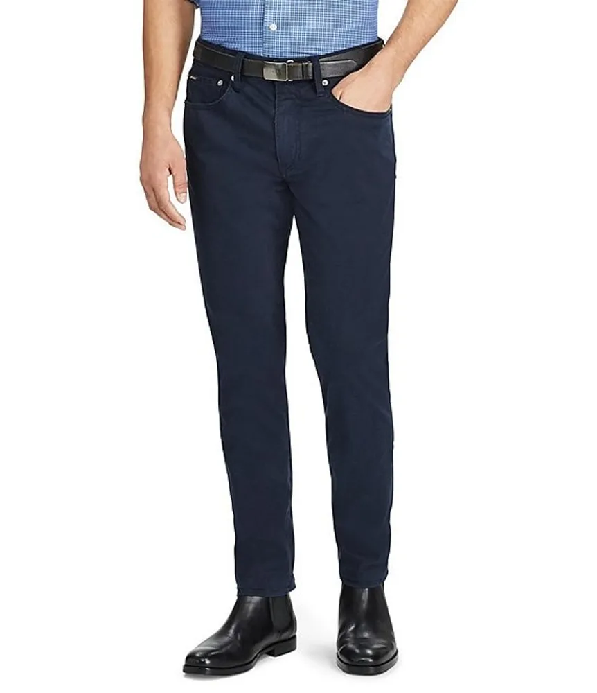 Polo Ralph Lauren Varick Slim Fit Sateen Stretch Pants Hamilton