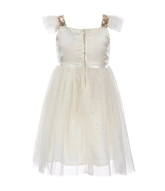 Popatu Little Big Girls 2 8 Sequin Tulle Dress CoolSprings Galleria