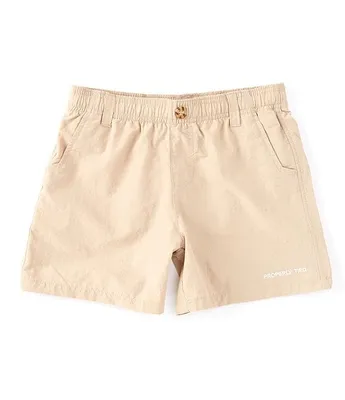 Properly Tied Boys Mallard Shorts - Tan Camel main image 0