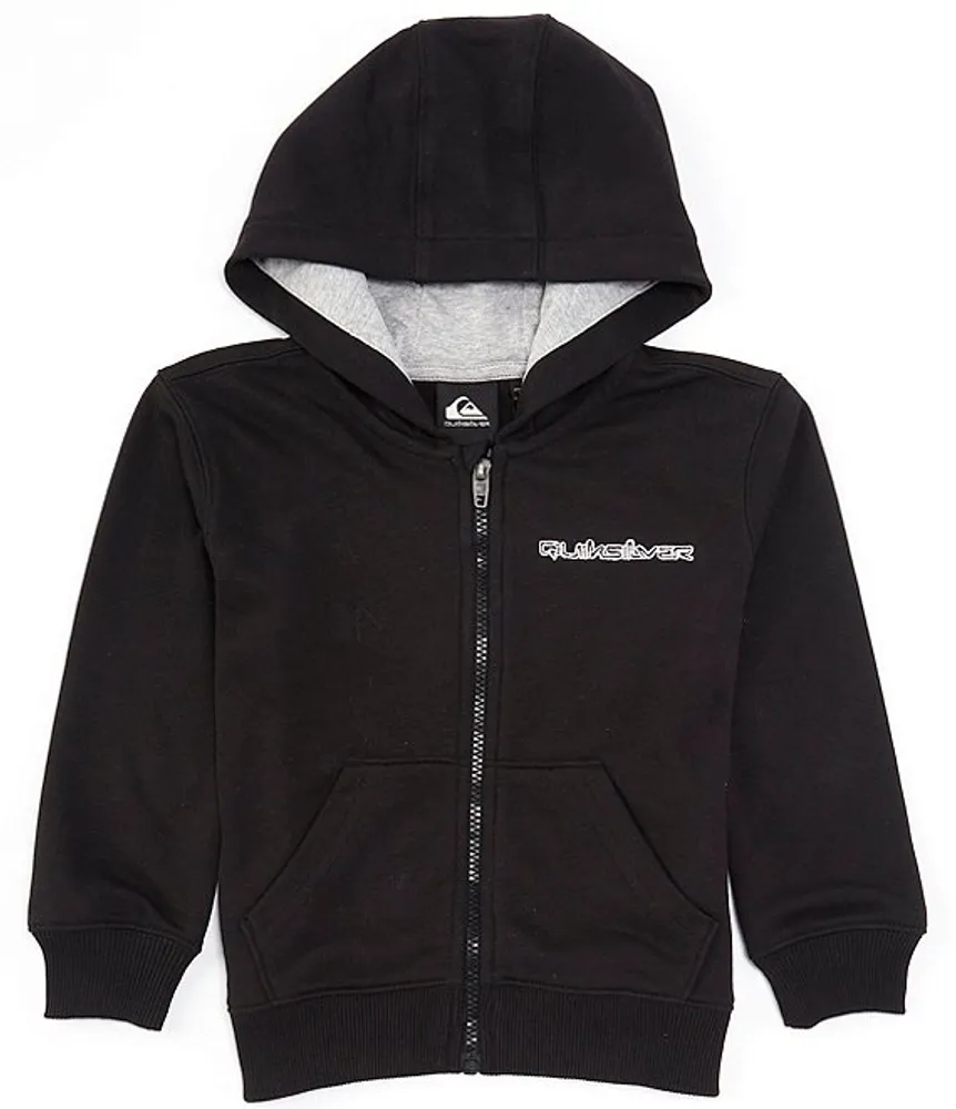 Quiksilver Little Boys 2T 7 Long Sleeve Vintage Rising Lines Zip