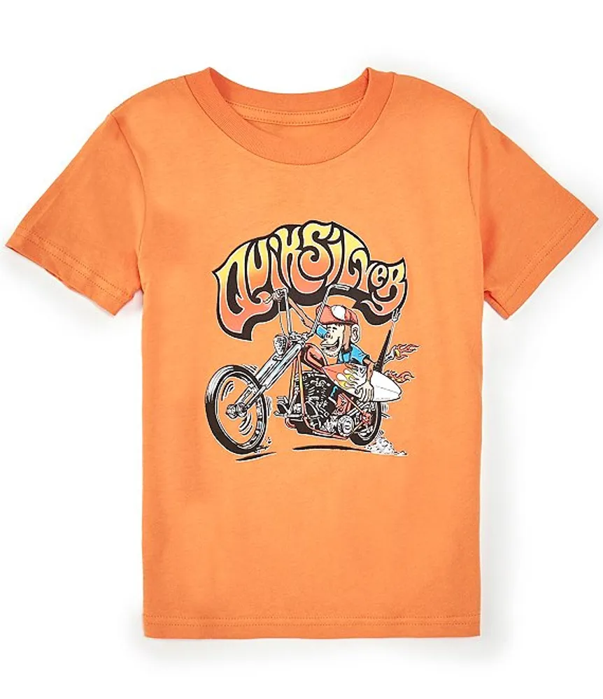 Quiksilver Little Boys 2T 7 Full Throttle Short Sleeve T Shirt