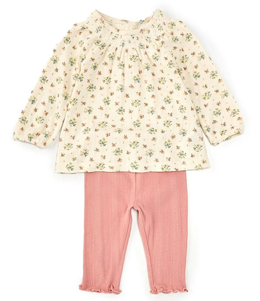 Ralph Lauren Baby Girls 3 24 Months Raglan Sleeve Floral Top