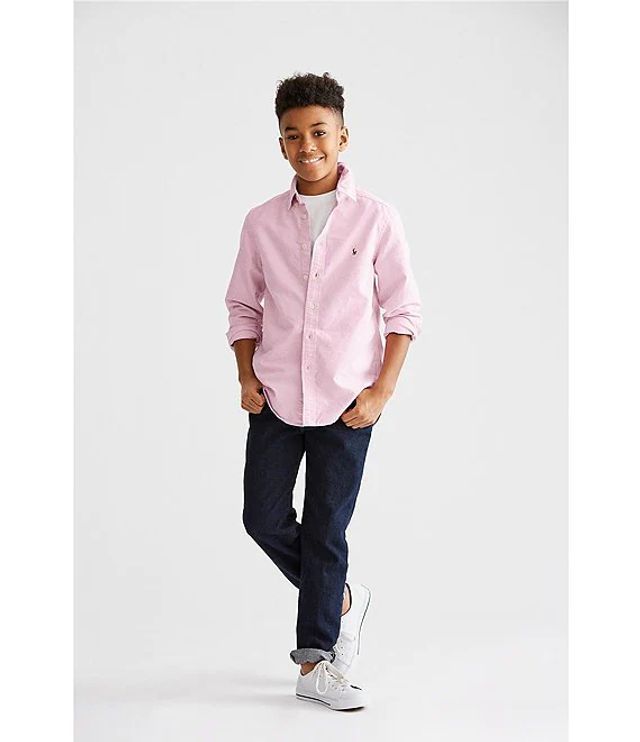 Ralph lauren hotsell boys oxford shirt