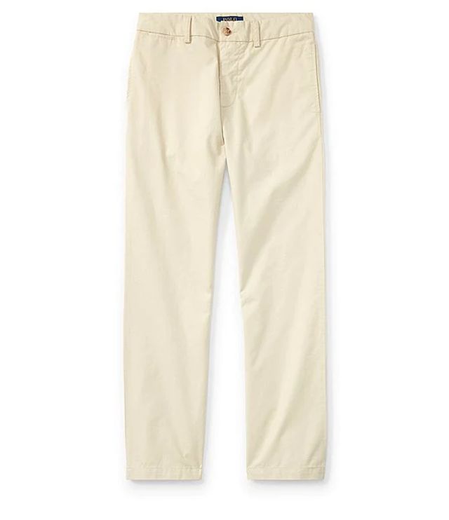 Polo Ralph Lauren Big Boys 8 20 Suffield Flat Front Chino Pants