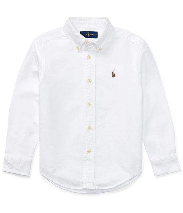 Ralph lauren long hotsell sleeve oxford shirt