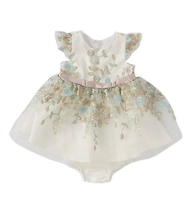 Rare Editions Baby Girls 3 24 Months Flutter Sleeve Floral