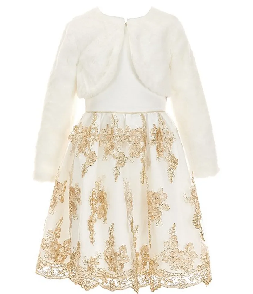 Rare editions best sale embroidered dress