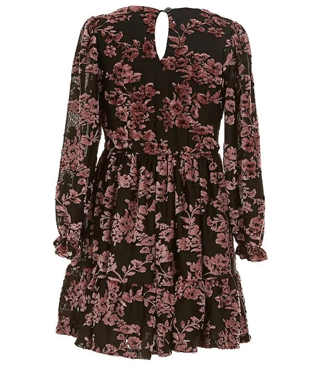 Rare editions floral dress top