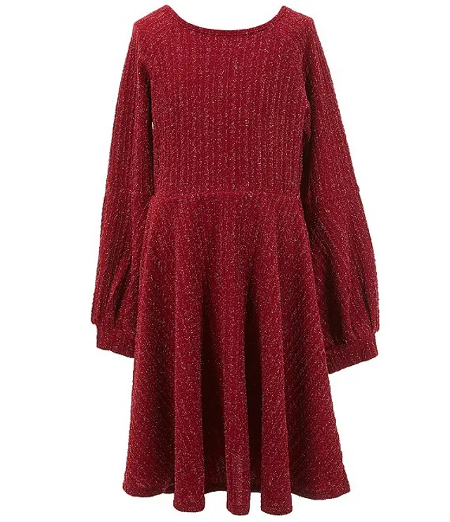 Dillards burgundy dress top