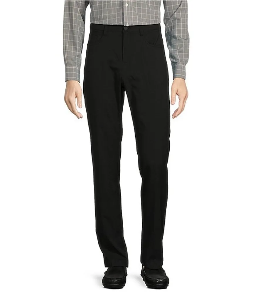 Roundtree Yorke Big Tall Performance Tech Flat Front 5 Pocket