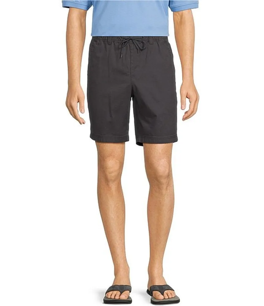 Roundtree Yorke Casuals Exterior Drawstring Flat Front Stretch 8