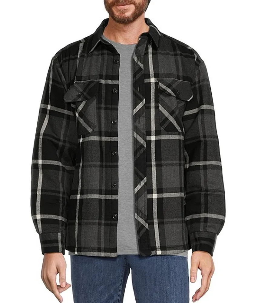 Roundtree and yorke buffalo leather jacket on sale