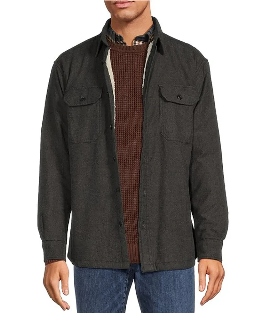 Roundtree and yorke buffalo leather jacket best sale
