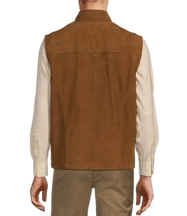 Roundtree and yorke leather vest store
