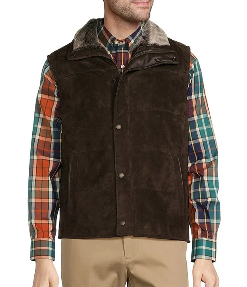 Dillards faux fur vest online