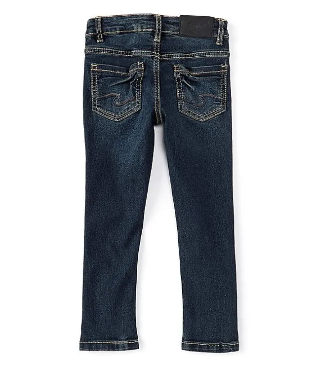 Girls sales silver jeans