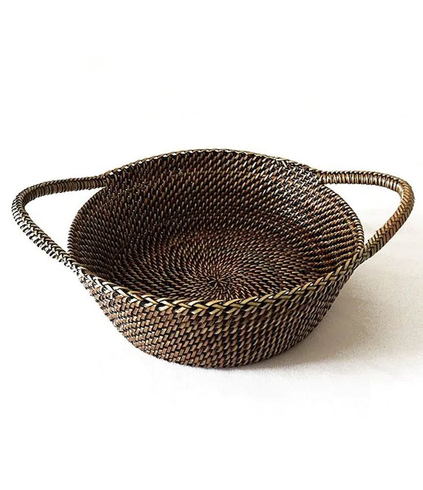 Southern Living Spring Collection Nito Woven Basket | Hamilton Place