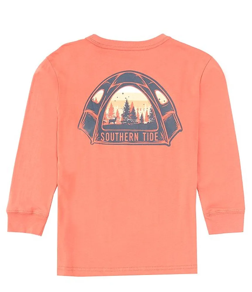 Southern Tide Little/Big Boys 4-16 Long Sleeve Gradient Tent T