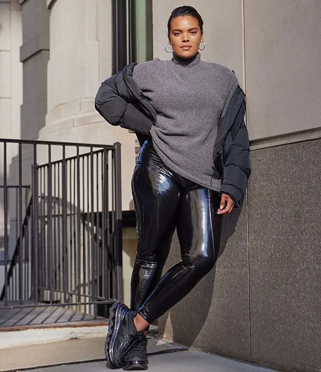 Dillards outlet leather leggings