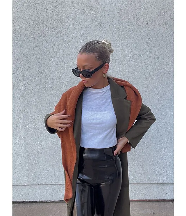Spanx Faux Patent Leather Leggings Pueblo Mall