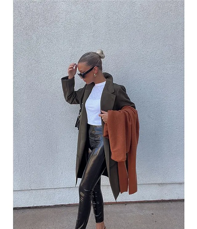 Spanx faux leather leggings dillards hot sale