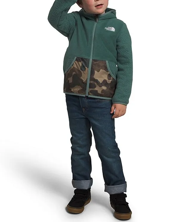 The North Face Little Boys 2T 7 Long Sleeve Color Block Fleece