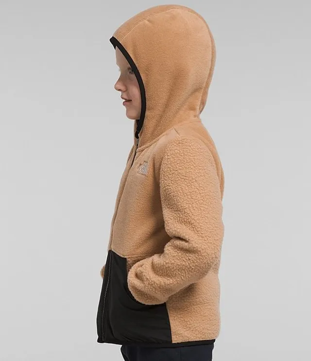 The north face shop colour block fleece hoodie