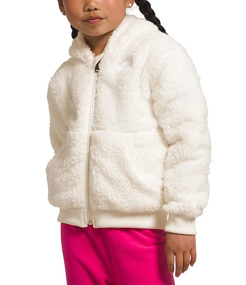 The North Face Little Girls 2T 7 Long Sleeve Full Zip Hooded