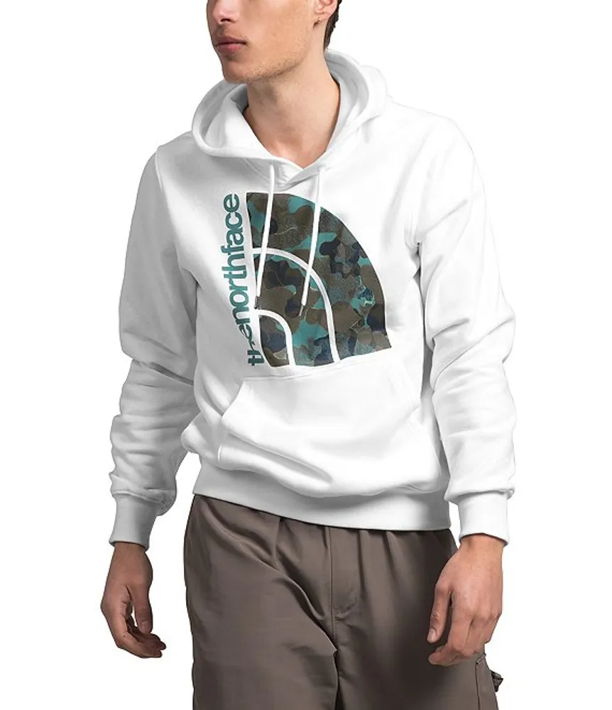 The North Face Long Sleeve Jumbo Printed Half Dome Fleece Hoodie