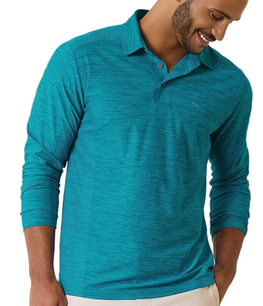 Tommy Bahama IslandZone Performance Palm Coast Long Sleeve Polo