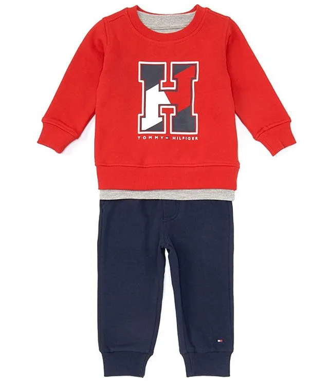 Tommy hilfiger knit cheap jogger set