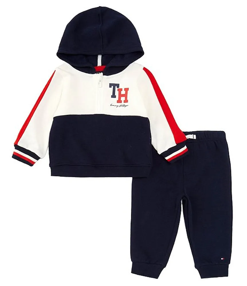 Tommy Hilfiger Baby Boys 3 24 Months Long Sleeve Logo Detailed