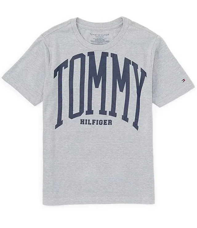Tommy Hilfiger Big Boys 8 20 Short Sleeve Logo Graphic T Shirt