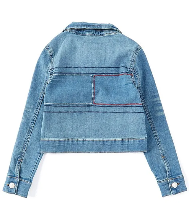 Tommy hilfiger girls denim jacket sales