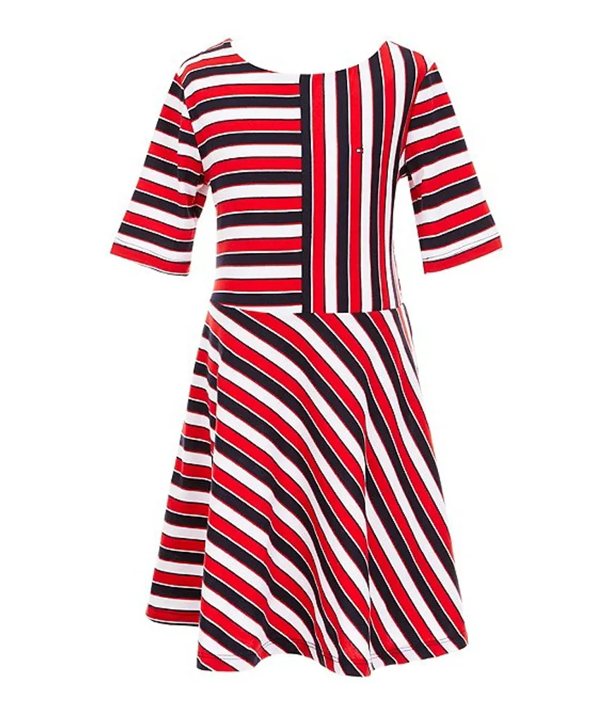 Tommy striped dress store
