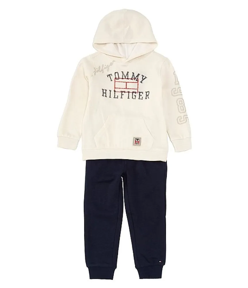 Solid plush hooded best sale & pocket pants set