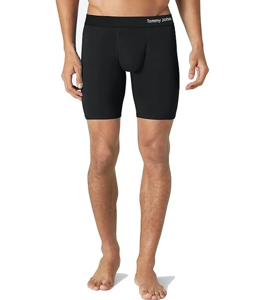 Tommy John Cool Cotton 8#double; Inseam Solid Boxer Briefs | Hamilton Place